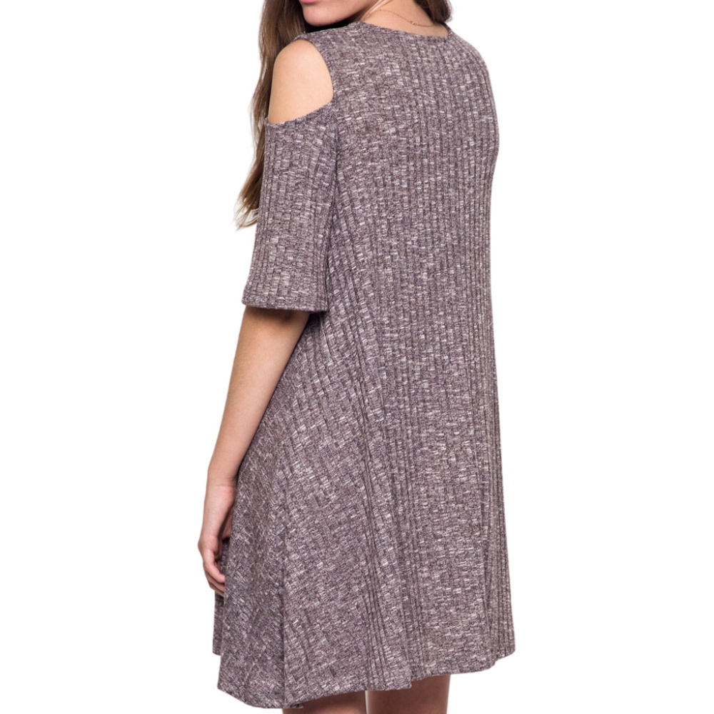 CUTOUT SWEATER DRESS - Picture 4 of 4